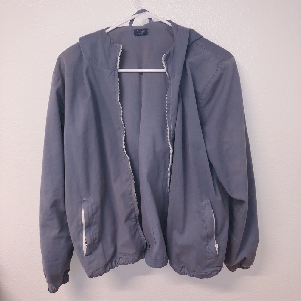 baby blue krissy windbreaker